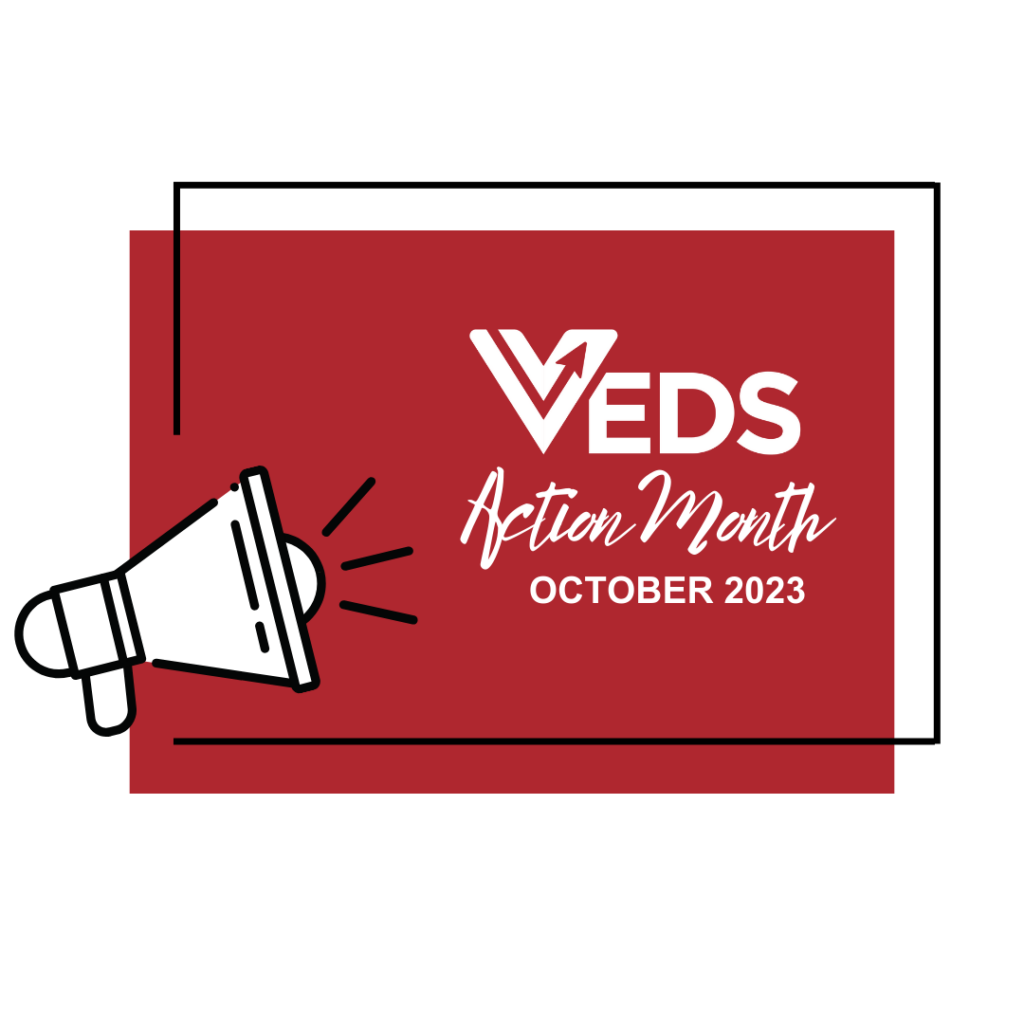 VEDS Action Month 2023 Logo
