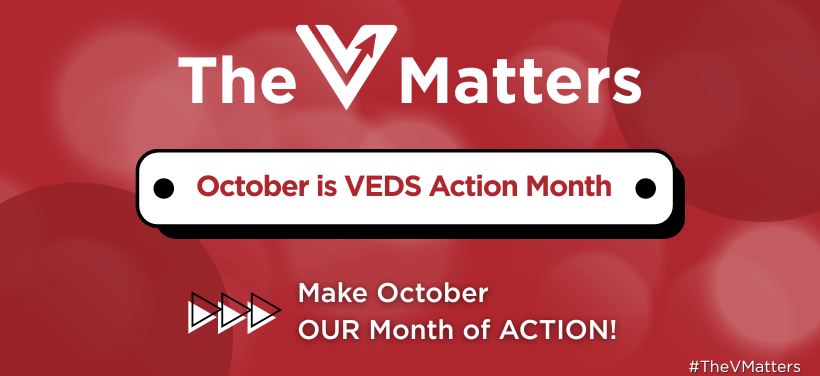 VEDS Action Month promotional banner for 2025
